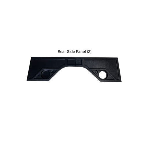 Unwrapped Custom Rear Side Panels | 1969-72 Chevy K5 Blazer