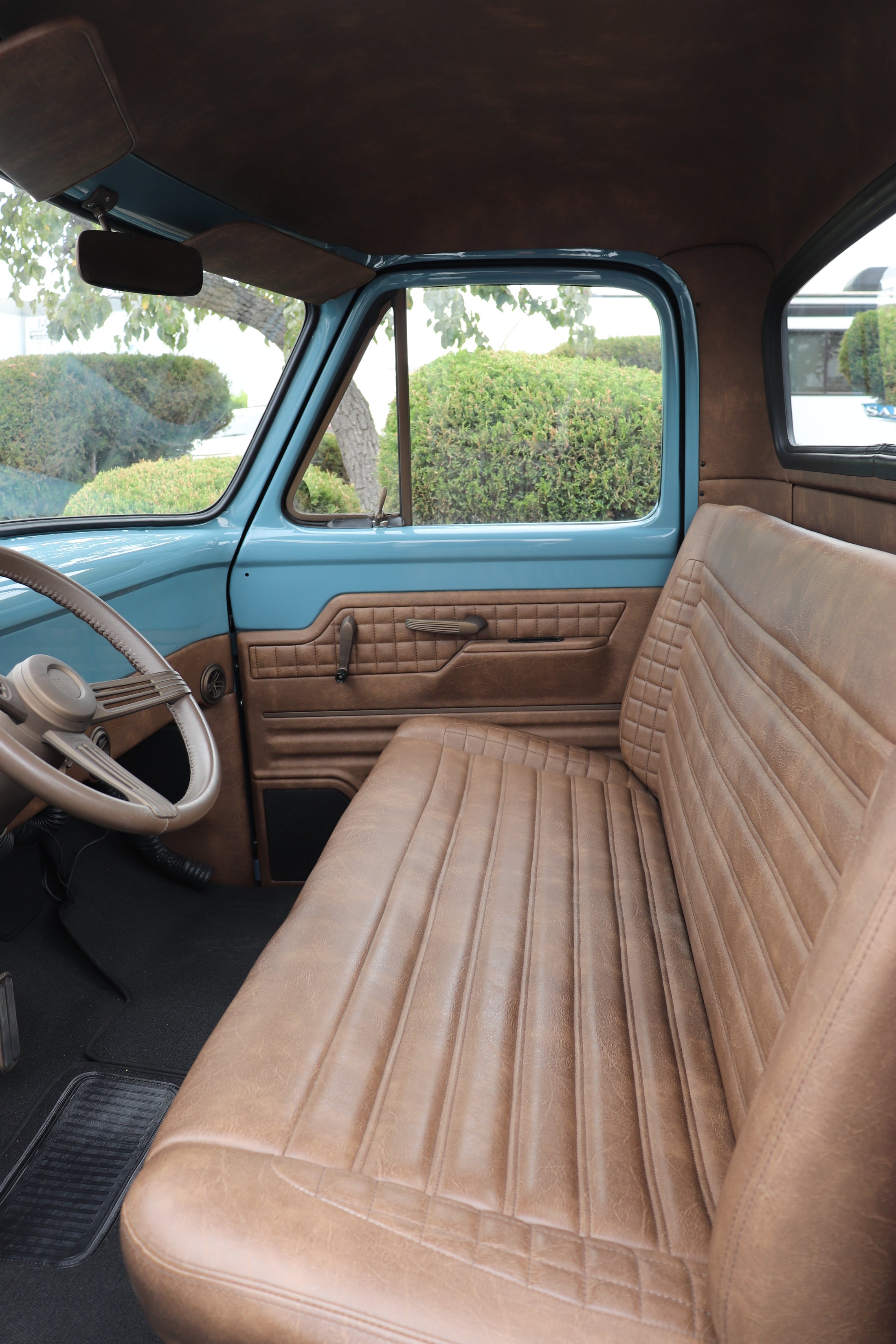 Custom Interior Bench Seat & Frame | 1953-1956 Ford F100