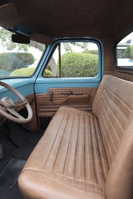 Custom Interior Bench Seat & Frame | 1953-1956 Ford F100
