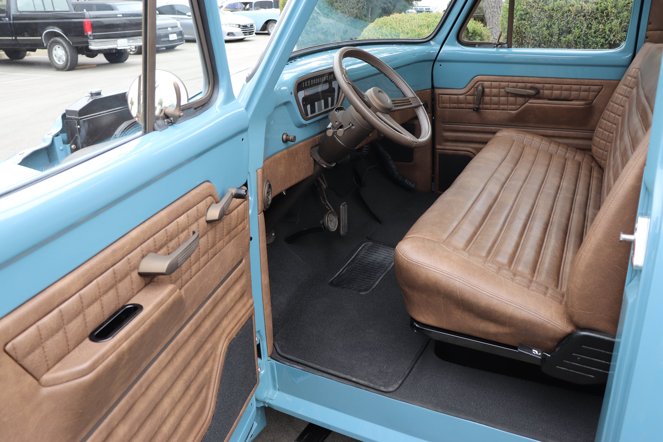 Custom Interior Bench Seat & Frame | 1953-1956 Ford F100