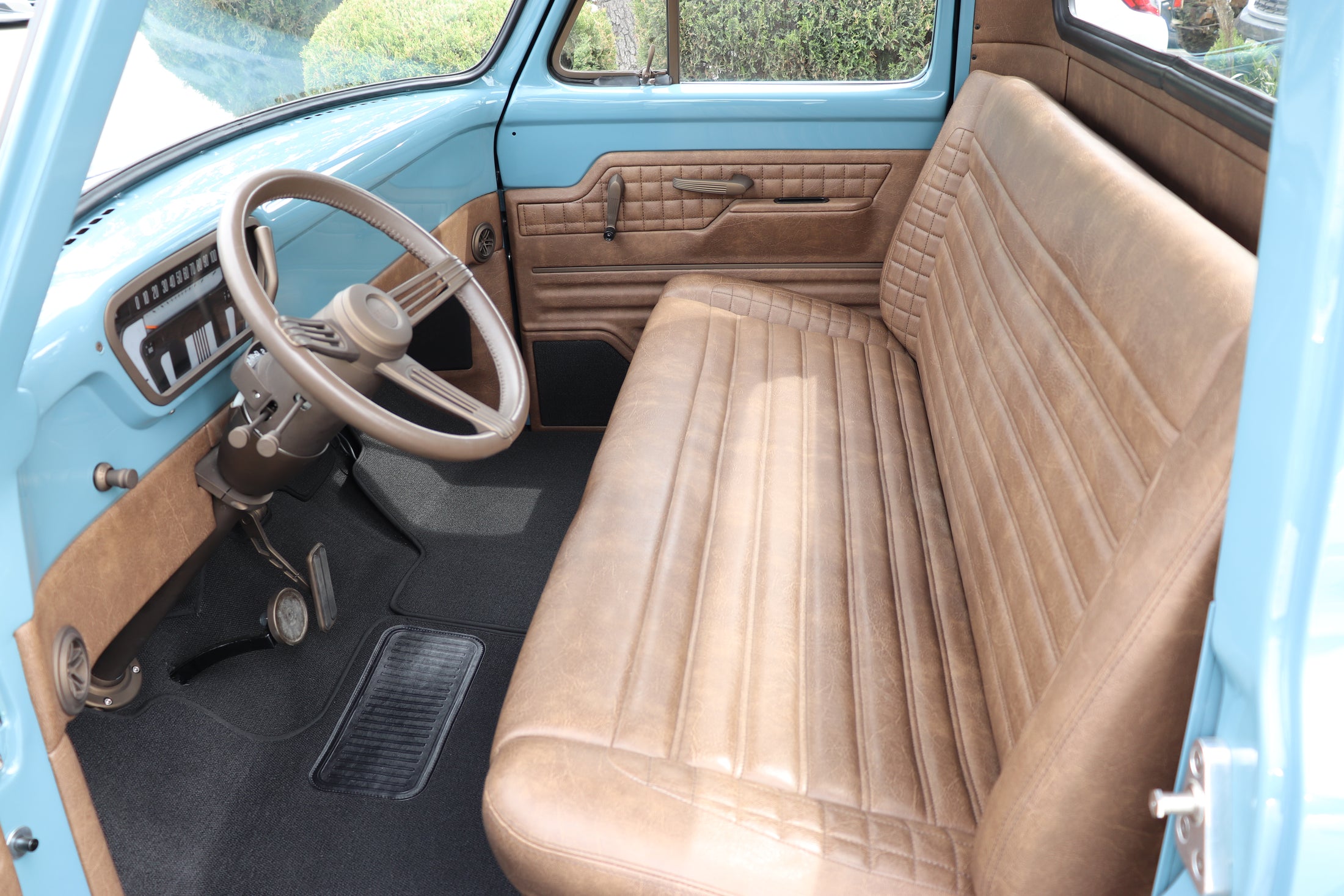 Custom Interior Bench Seat & Frame | 1953-1956 Ford F100